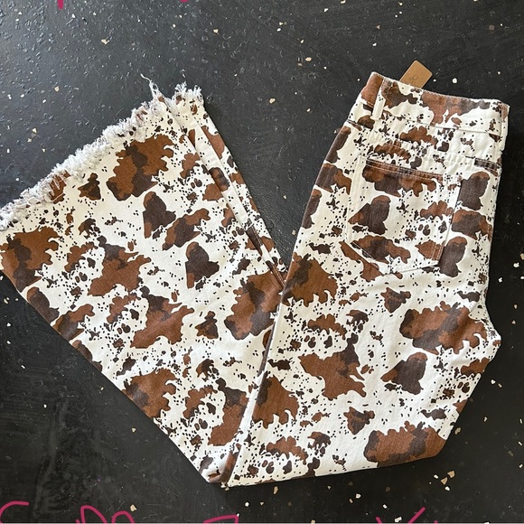 Highway Jeans Jeans Cowprint Bell Bottoms Poshmark